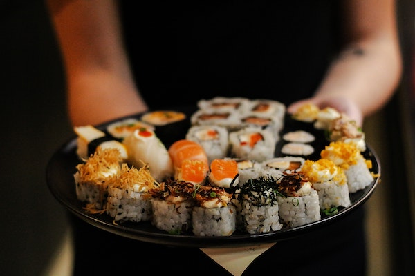 Sushis ambiance weekend romantique
